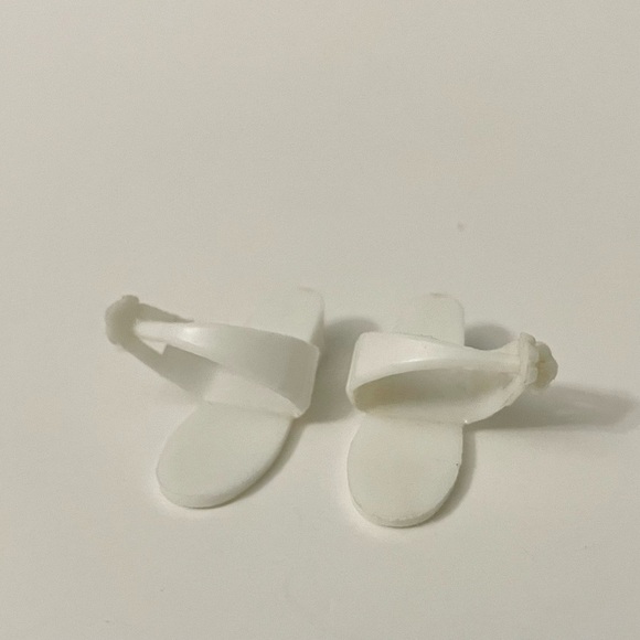 Vintage Ideal Tammy Doll Shoes White Sandals Japan - Picture 2 of 16